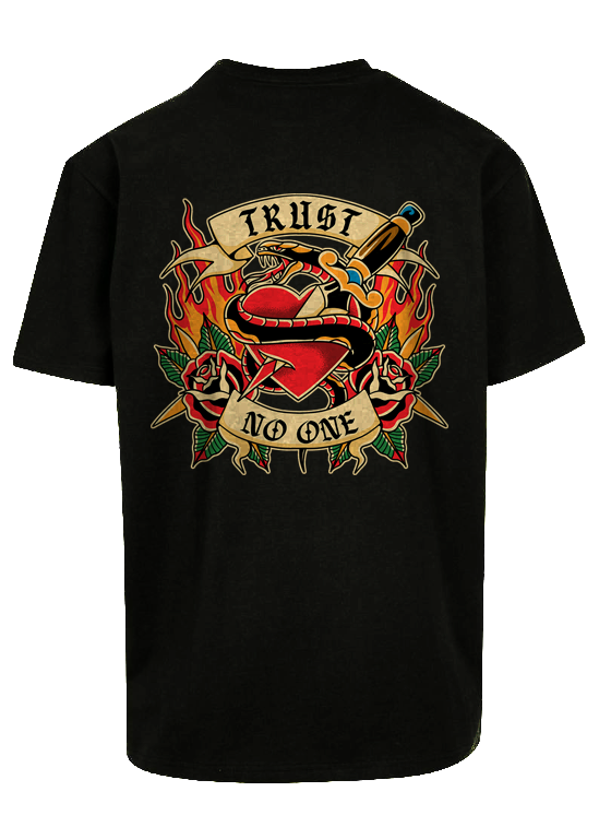 Trust No One Oversized Tee