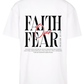 Faith over Fear oversized T-shirt